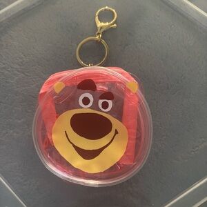 lotso bear coin purse bag charm
